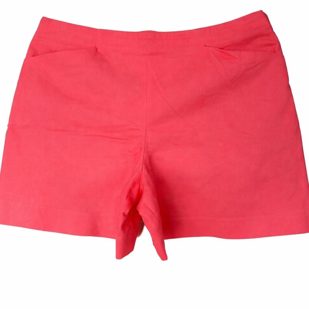 Lilly Pulitzer Women’s Coral Pink Tailored Shorts Size 2 Summer Resort